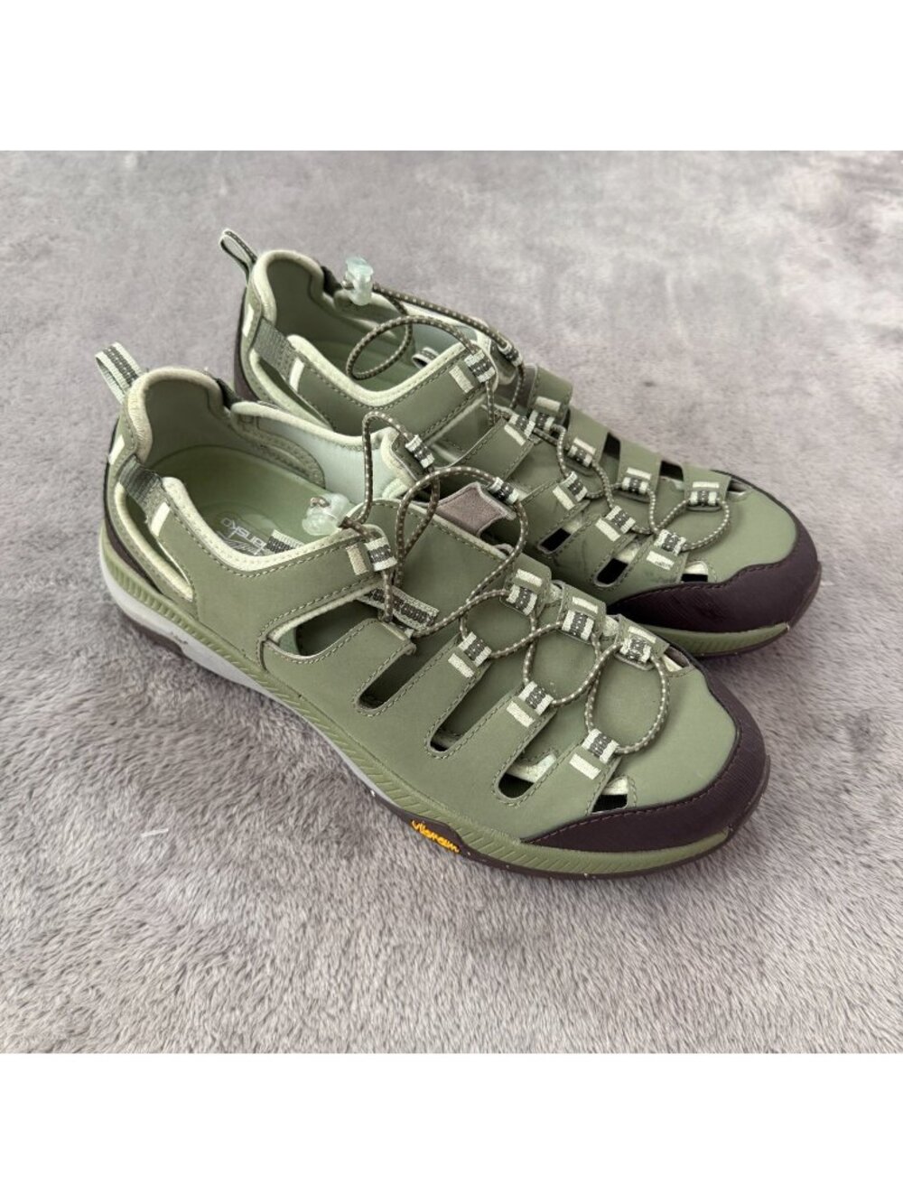 Dansko Mia Outdoor Sneaker Sandals Vibram Green Womens 39 US 8.5 9